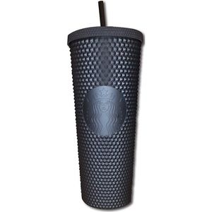 Starbucks Matte Black Studded Tumbler
